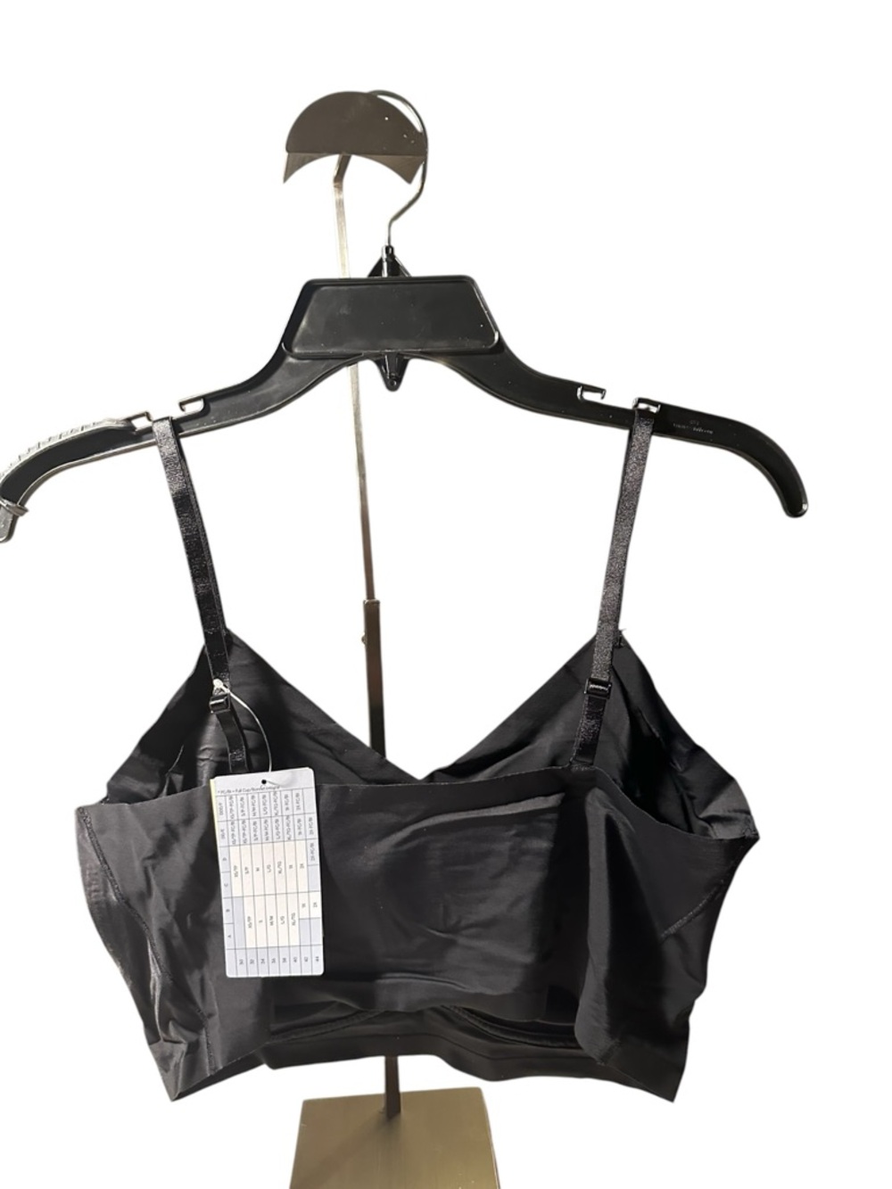 True & Co True Body Lift Bra Black Size Large Wireless Seamless Comfort - Picture 7 of 10